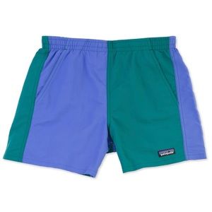 Patagonia Baggies 5” Women’s Blue and Green size Large